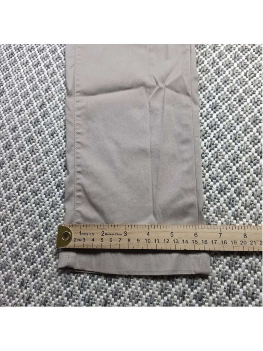 Birddogs Mens 30x32 Khaki Stretch Performance Golf Pants Slim Fit Chino